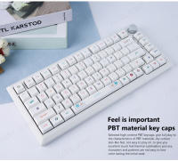 Keycaps De PBT 127 Teclas Tema Neón XDA Perfil ISO Para Teclado Mecánico RGB Compatible Con Cherry MX Switch Layout Inglés Y Coreano - details 6