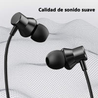 Lenovo HF130 Auriculares Intrauditivos con Cable Jack 3,5 mm – Sonido Estéreo, Micrófono Integrado, Compatibles con Móvil, Tablet y PC – Color Negro - details 0