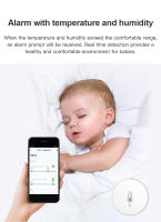 Sensor De Temperatura Y Humedad Inteligente RSH ZigBee Mini Termómetro Y Higrómetro Con Aplicación Tuya Smart Life Batería Integrada - details 5