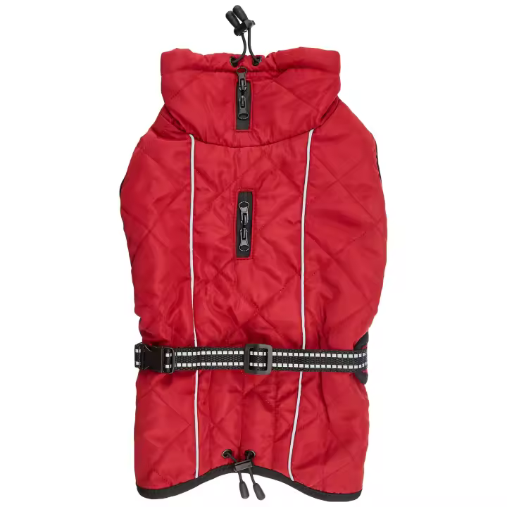 TRIXIE Abrigo Minot, XS: 30 cm: 28-46 cm, Rojo - 1