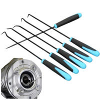 6PCS Herramienta De Reparación Para Automóvil Con Gancho Irregular Y O-Ring Herramienta De Eliminación De Objetos Extranjeros Y Remoción De Sellado Herramientas Manuales Para Coche - details 0