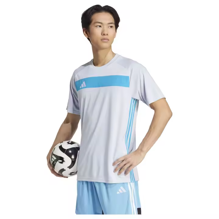 Camiseta de Futbol Adidas Tiro Es para hombre en color azul - 1