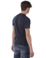 Emporio Armani EA7 Camiseta Algodón Hombre Azul Oscuro 3ZPT62PJ03Z 1554 - details 3