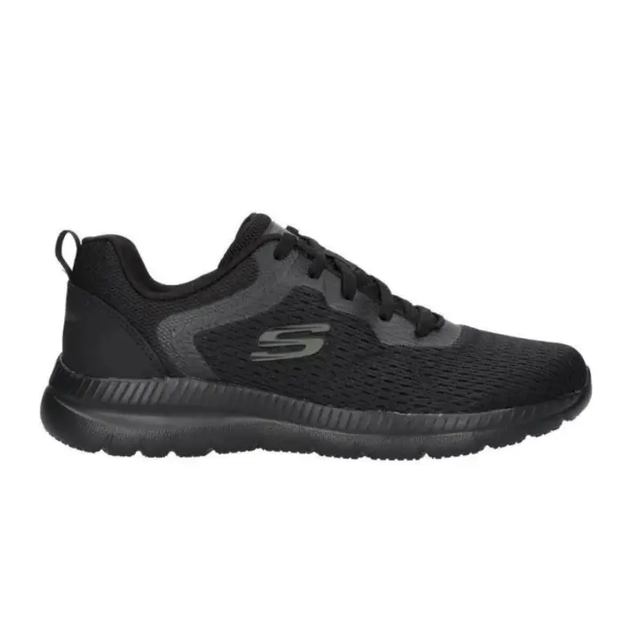 Skechers 12607 Zapatillas deportivas Bountiful - Quick Path para mujer en negro de piel vegana - 1