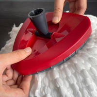 Discos De Base Para Mopa Reemplazo De Cabeza De Mopa Plástico Triangular Accesorio Para Cedar Compatible Con Vileda Y O-cedar Rotación De 360° - details 2
