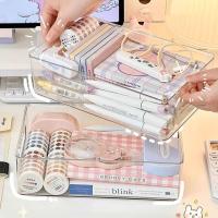 Organizador De Cajones Transparente Almacenamiento Para Frutas Alimentos Cosméticos Joyas Jars Piled up En El Frigorífico - details 5