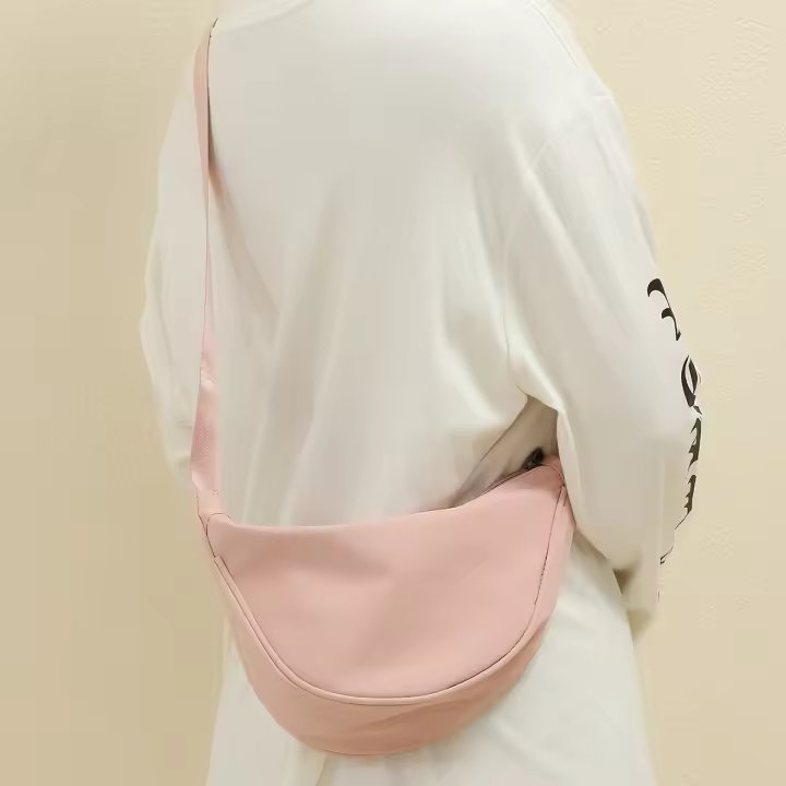 Bolso De Hombro Cruzado Para Laptop Bolso De Mano Unisex Estilo Minimalista Satchel De Escuela Bolsa De Trabajo Con Cierre De Cremallera - 1