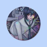 Broche De Cosplay De H-Shuichi Saihara-W Para Decorar Bolsos Y Fans Regalo Para Amigos Y Coleccionistas Tamaños Variados 25-32-44-58-75 Mm - details 19
