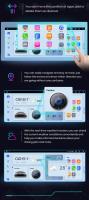 Junsun-Radio Multimedia con GPS para coche, dispositivo inalámbrico con voz IA, CarPlay, CIC, NBT, 4G, DSP, Android, 2DIN, para BMW serie 5, F10, F11, años 2011 a 2017 - details 7