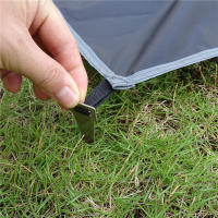 Manta De Camping Impermeable Con Palos De Apoyo Para Acampar Y Picnic Ultrafina Portátil Grande Para Viajes Y Playa - details 4