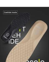 1Par De Suela De Cuero Para Zapatos Soporte De Arco Ortopédico Para Plantar Fasciitis Almohadillas Absorbentes De Choque De Cuero Vacío - details 2