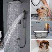 Bourdillat Tubo De Ducha Para Baño En Acero Inoxidable SS304 Negro/Cobre/Plata Repuesto Para Cabezal De Ducha Fittings De Agua - details 0