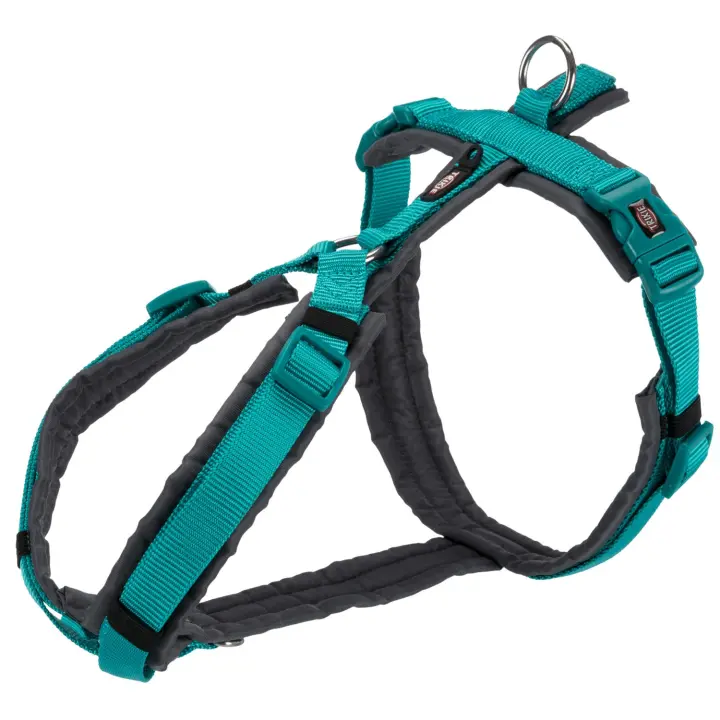TRIXIE Arnés Trekking New Premium Azul Océano-Grafito - 1