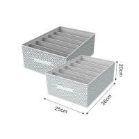 6 a 16 Cajones Cesta Organizador Armario Organizador Ropa de Tela Cajas Almacenamiento Plegable Para Almacenar Jeans,Suéter,Camisetas, Organizador Armario Ropa Separadores De Cajones - details 0