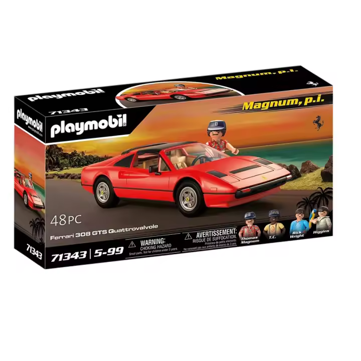PLAYMOBIL MAGNUM, P.I. FERRARI 308GT, 71343, TIENDA CON LICENCIA OFICIAL - 1
