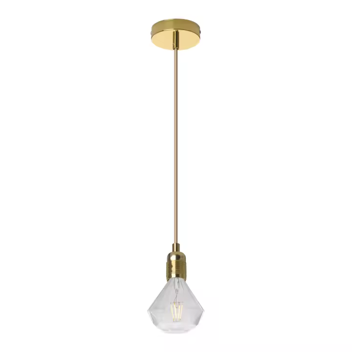 Ledkia Lámpara Colgante Bowie Estilo Industrial Retro - 1