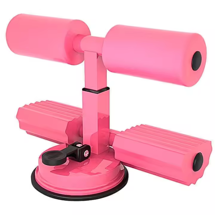 Zirizon-Portátil Sit-Up Accesorio para Abdominales De Fitness con Ventosa Soporte De Posición Ajustable Dispositivo Musculación Muscular Equipo De Gimnasio De Interior Adultos - 1