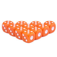 10PCS Dados Pequeños D6 14mm Para Juegos De Tablero Y Apuestas Estándar Con Puntos Accesorios De Juego - details 5