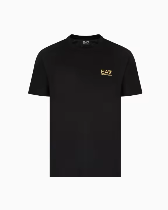 EA7 Core Identity Camiseta Hombre negro/oro - 1