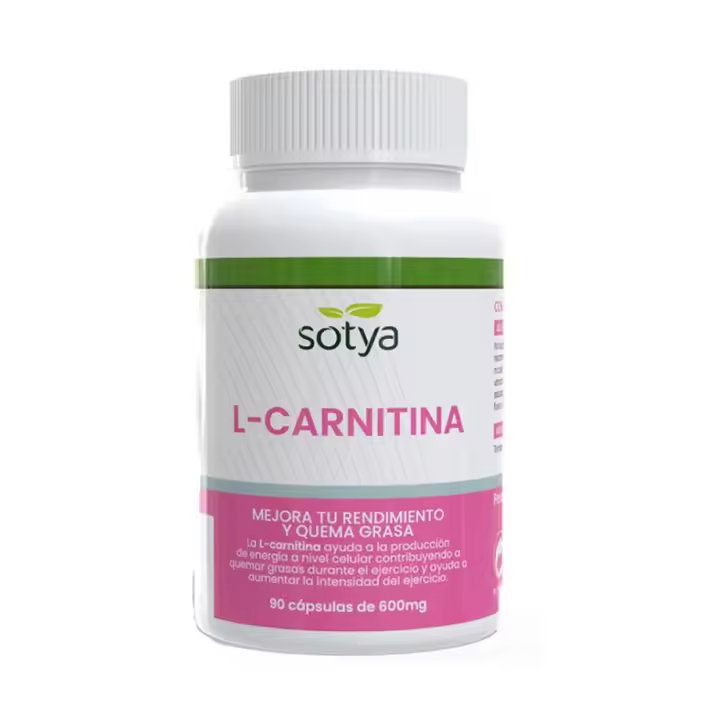 Sotya L-Carnitina 90 Caps 500Mg - Quema Grasa y Aumenta Energía - 1