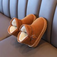 Botas De Nieve Para Niños Y Niñas Marrón Gris Rosa Y Rosa Suaves Y Gruesas Para Invierno Zapatos Planos De Algodón Para Niños - details 28