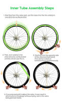 2 Pcs CYCLAMI Llanta De Bicicleta Ultraligera Para Carretera MTB 29 TPU Válvula Francesa 45mm Para Gravel 700C 32C 35C 37C 40C 47C - details 10