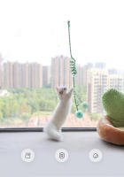 Juguete Interactivo Para Gatos Colgante De Simulación Divertido Juguete Self-hey Para Jugar Con Gatos Chicos Varita Telescopio Con Campana - details 0