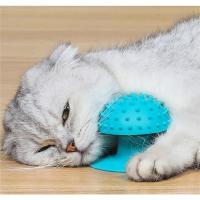 Cepillo De Masaje Para Gatos Y Perros Auto-Guidado Con Ventosa Durable Accesorio De Peluquería Para Mascotas Material Plástico - details 3