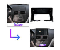 Kit De Panel De Instrumentos Para Mercedes Benz C Clase 3 W204 S204 2006-2011 Adaptador De Marco De Radio Canbus Decodificador Android - details 2