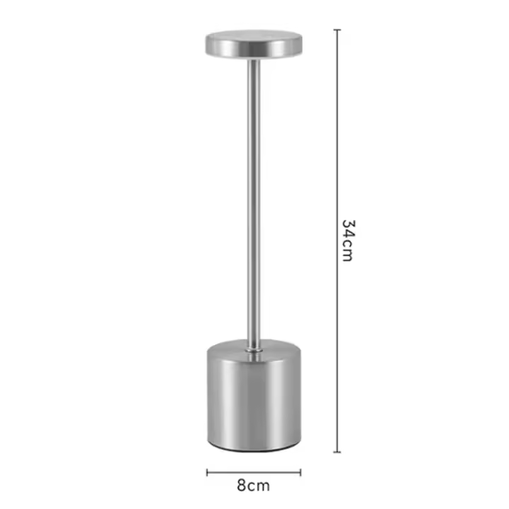 Lámpara LED de mesa con Sensor tacthil, Luz Nocturna escritorio recargable, lámpara de Lectura Ina - 1