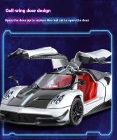 Modelo De Coche Pagani Huayra a Escala 1:24 Con Acción De Retroceso Retro Para Regalo Perfecto Para Enthusiasts De Carreras Y Coleccionables De Exposición - details 10