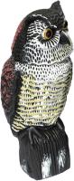 Búho Espantapájaros, Gira la Cabeza con el Viento, No necesita Pilas, Marrón - details 2
