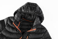 Abrigo Caliente Para Hombre Windbreaker Casual De Otoño E Invierno Con Capucha Acolchado De Algodón Ligero Negro Azul OliveGreen Gris - details 7