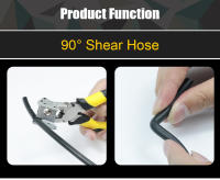 Tijeras De Goma EPDM Para Marco De Puerta Corte En Ángulo De 90 Grados Herramienta Industrial De Corte Con Mango De Goma - details 1