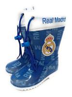 Arditex - Botas de agua Real Madrid en color Azul y Blanco con logo. Suela antideslizante. Tallaje amplio - details 1