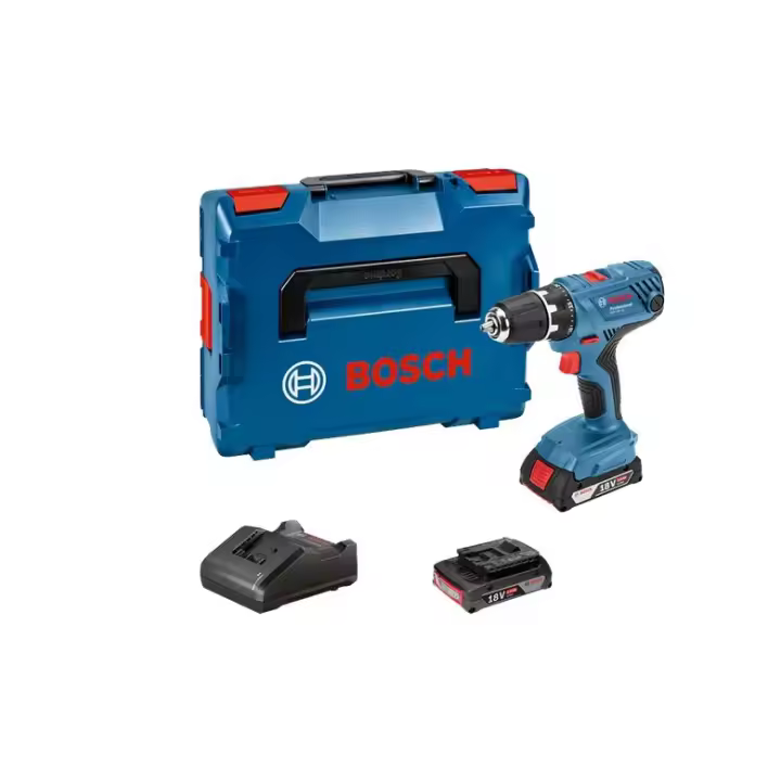 Bosch GSR 18V-21 Professional 1800 RPM Negro, Azul - 1