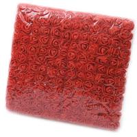 144pcs Flores De Terciopelo Mini Rosa Pe Para Boda Decoración De Hogar Scrapbooking DIY Coronas Artificiales Flores 2cm - details 4