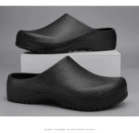 Sandalias De Hombre Para Jardín Y Pesca Adecuadas Para Mujer Y Parejas Antideslizantes Y Resistentes Al Agua Zapatos Cómodos Para Cocineros Y Trabajadores Al Aire Libre - details 6
