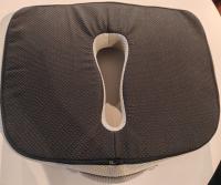 Alivia el dolor lumbar, de coxis, Sacro y ciática, y corriges la cadera.Cojín de espuma viscoelástico para asiento de oficina, cojín para asiento de coche,45*38*13cm - details 4