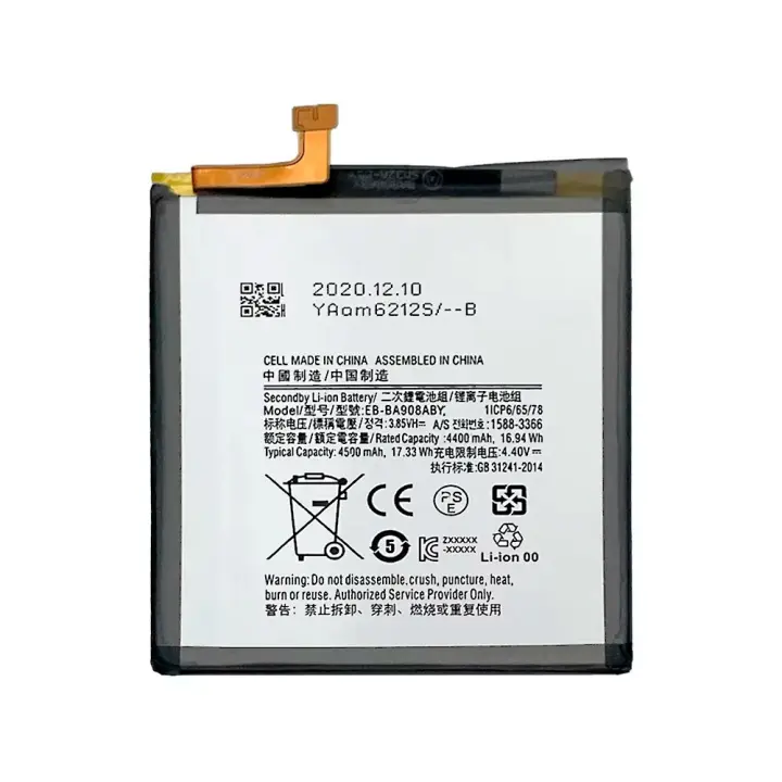 TODOBARATO 24HORAS Bateria EB-BA908ABY Para Samsung Galaxy A90 5G A908 4500 mAh - 1