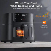Ostark Freidora de Aire 5L  5.5L 6L 16L Sin Aceite, 1400W, Pantalla Táctil, 80-200°C, 60 Min Temporizador, Capacidad Grande, Fácil Limpiar, 220-240V ~ Para Cocina Saludable - details 24