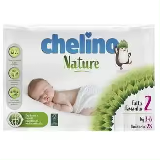 PAÑAL INFANTIL CHELINO NATURE T - 2 28 U - 1