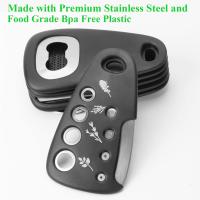 Juego de utensilios de cocina de 6 piezas, herramientas de cocina que ahorran espacio, accesorios de acero inoxidable, rallador, cortador de pizza, pelador de verduras, cuchillo para pelar, triturador de ajo, caja de regalo - details 2