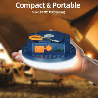 Lámpara De Camping MOSLIGHTING Recargable 7200mAh Con Luz LED Portátil Para Tenda Y Reparación De Coches Luz De Emergencia Magnética - details 5