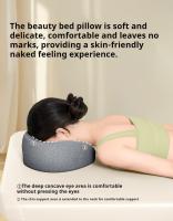 Almohada Face down Para Descanso Prone Ergonómica De Espuma De Memoria Almohada De Cabeza Para Masaje De Belleza Y Salón - details 0