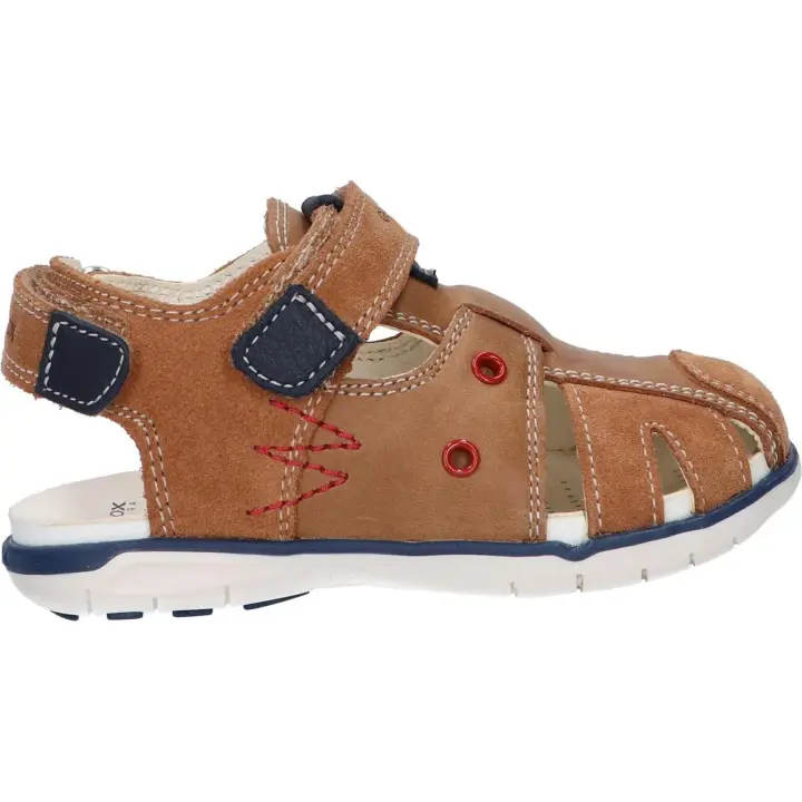 Geox b154lb 022cl b delhi c5102 caramel boy's sandals - 1