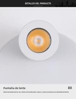 Lámpara De Pared LED Moderna Rotatable Y Ajustable Para Lectura Luz De Noche Para Dormitorio Sala De Estar Estudio Iluminación Doméstica - details 15