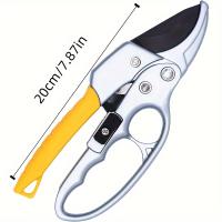 Tijeras De Podar Profesional Duraderas De 8'' Diseño De Anillo De 3 Etapas Para Un Poder De Corte 5 Veces Mayor Ideales Para Manos Débiles - details 2