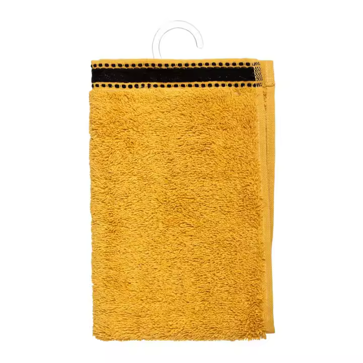 TOALLA BAÃ‘O PREMIUM COLOR MOSTAZA 30x50cm - 1