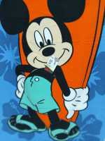 Mommata Toalla Playa-Piscina Mickey Mouse Disney 70x140 Microfibra. - details 3